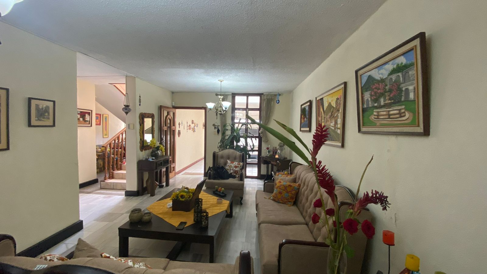 Casa en alquiler, para vivienda u oficina, zona 16, Colonia Lourdes