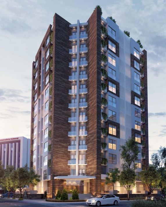 Apartamento en alquiler, Edificio Habitat, Ciudad Vieja, zona 10